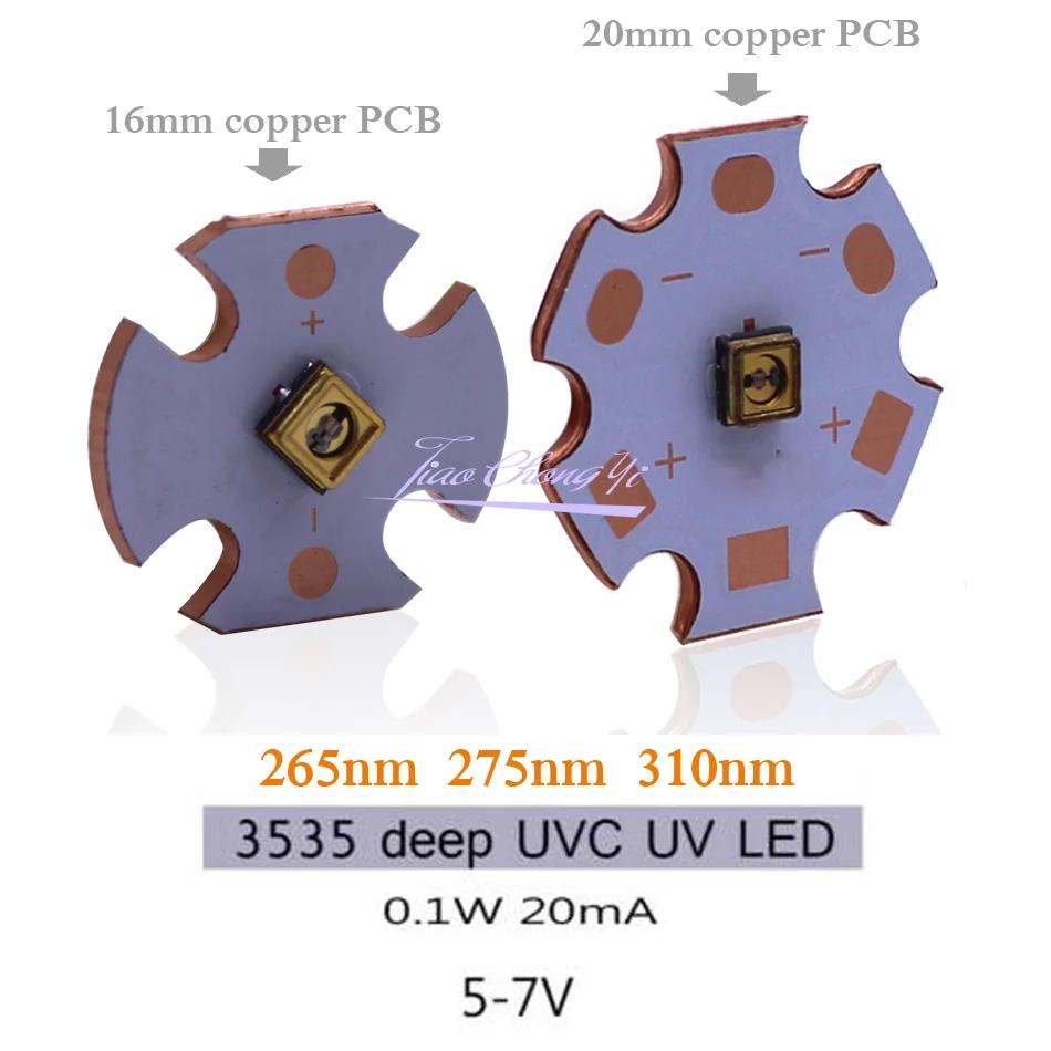 UVC LED  ,  PCB,  UV  , 265nm, 27..